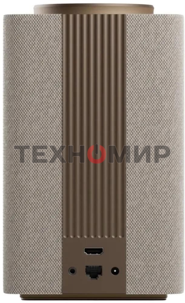 Умная колонка Яндекс Станция Макс, 65Вт, 1.0, часы, Алиса, Wi-Fi, Bluetooth 5.0, Zigbee, бежевый