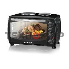 Мини-печь Centek CT-1531-42 PLATE черный