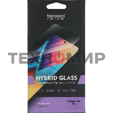 Защитное стекло для экрана BoraSCO Hybrid Glass для ZTE Blade A31 Plus антиблик, 71 х 153 мм, 2.5D, прозрачный