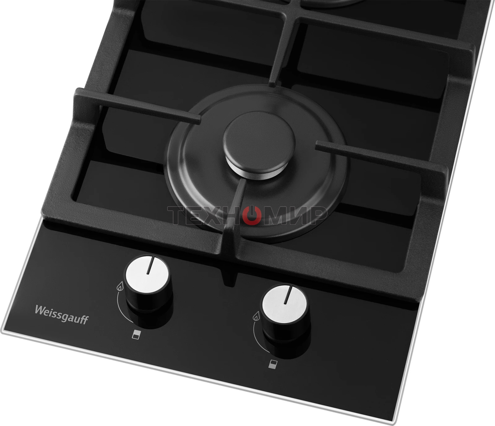 Газовая варочная панель Weissgauff HGG 320 BGL черный