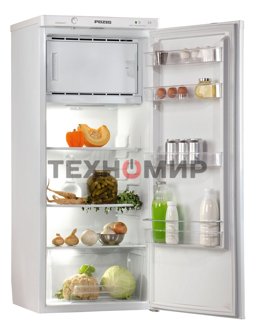 Холодильник Pozis RS-405 серебристый металлопласт однокамерный 157/22 л морозилка сверху
