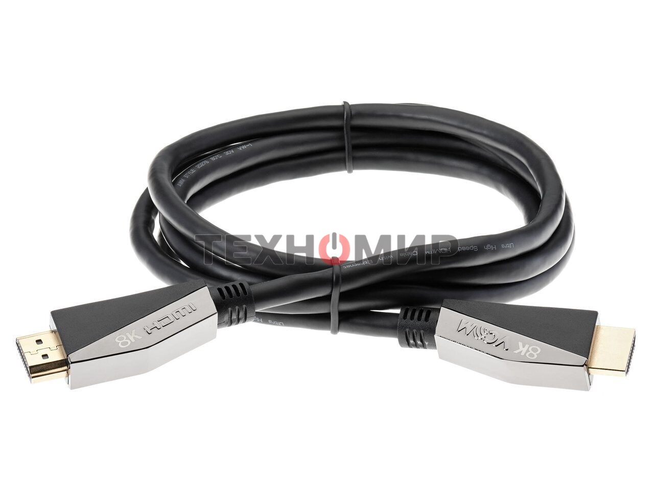 Кабель HDMI 19M/M,ver. 2.1, 8K@60 Hz 1.5m VCOM CG860-1.5M