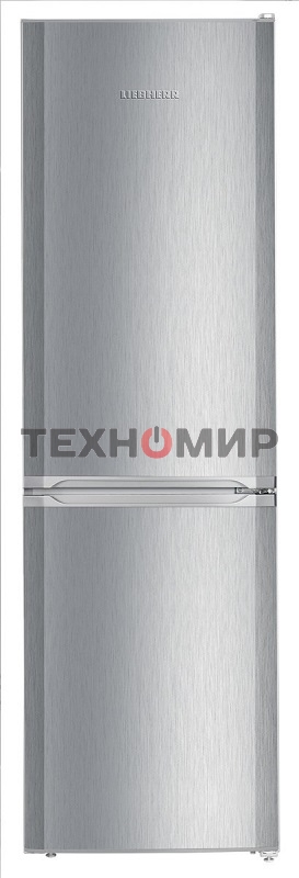 Холодильник Liebherr CUELE 3331-26 001 серебристый двухкамерный 212/84л морозилка снизу