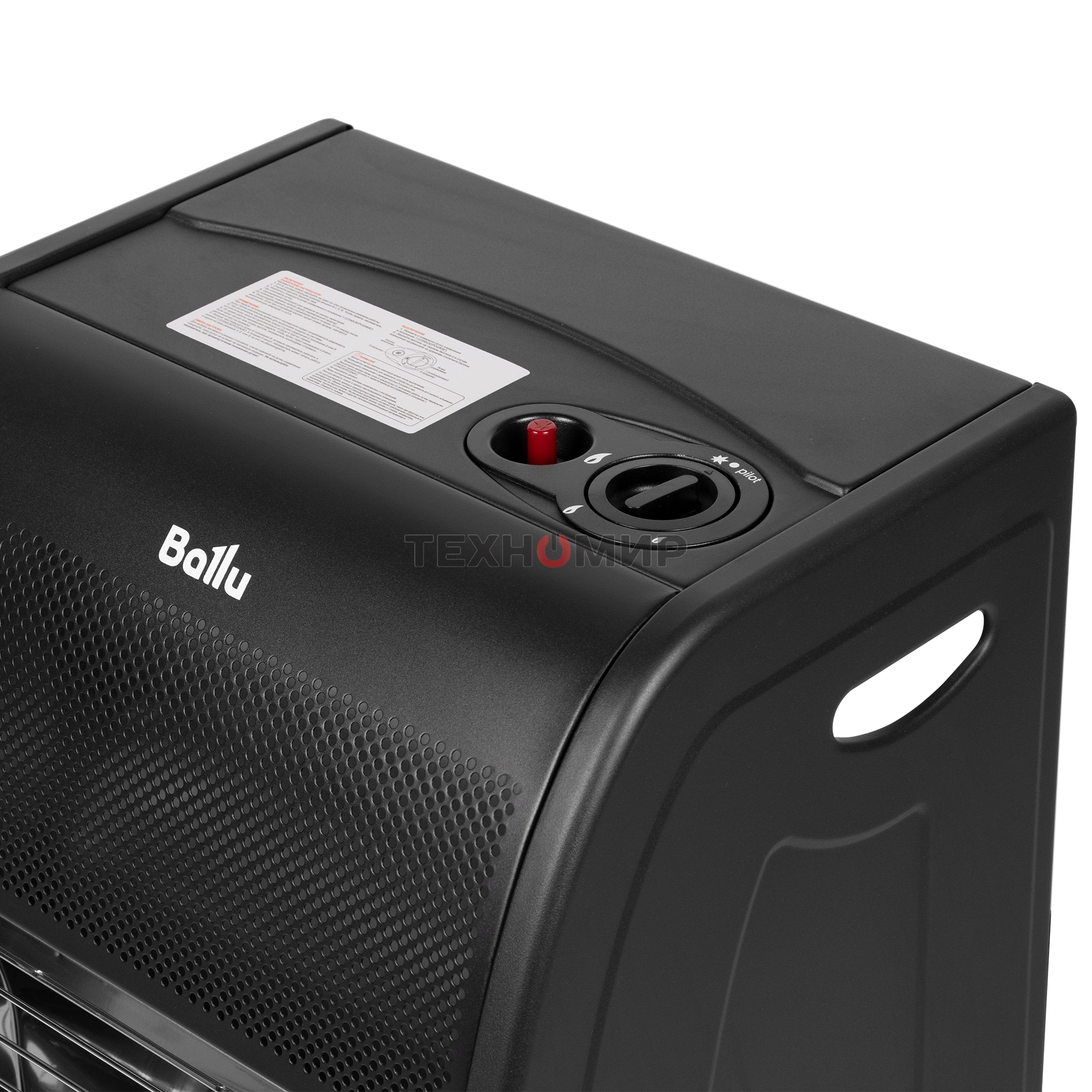 Обогреватель инфракрасный газовый Ballu BIGH-45 K черный, керамический, 3800 Вт, 60 м2