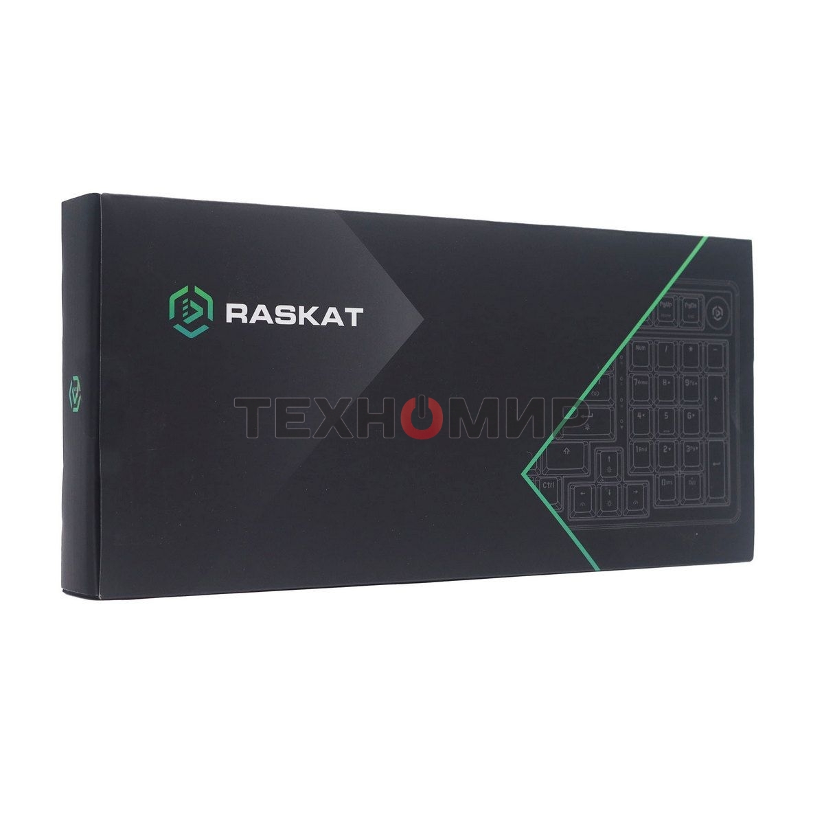 Клавиатура Raskat KM005 проводная, USB Type-A, чёрный/серый