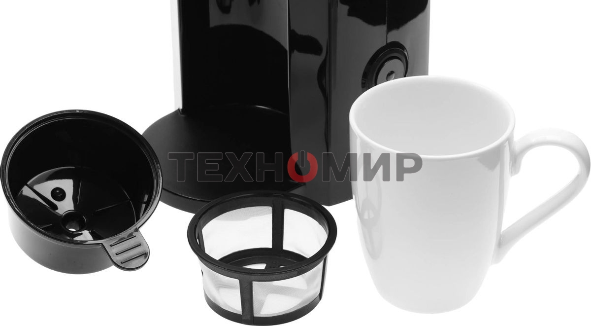 Кофеварка капельная Kitfort KT-763 350Вт черный