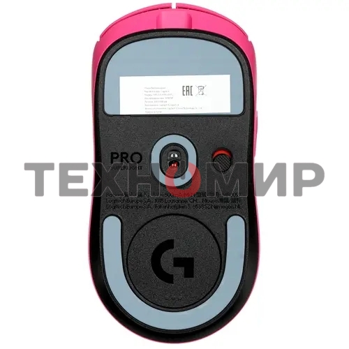 Мышь беспроводная Logitech G PRO X Superlight 2 розовый, 32000 dpi, радиоканал, USB, кнопки - 5