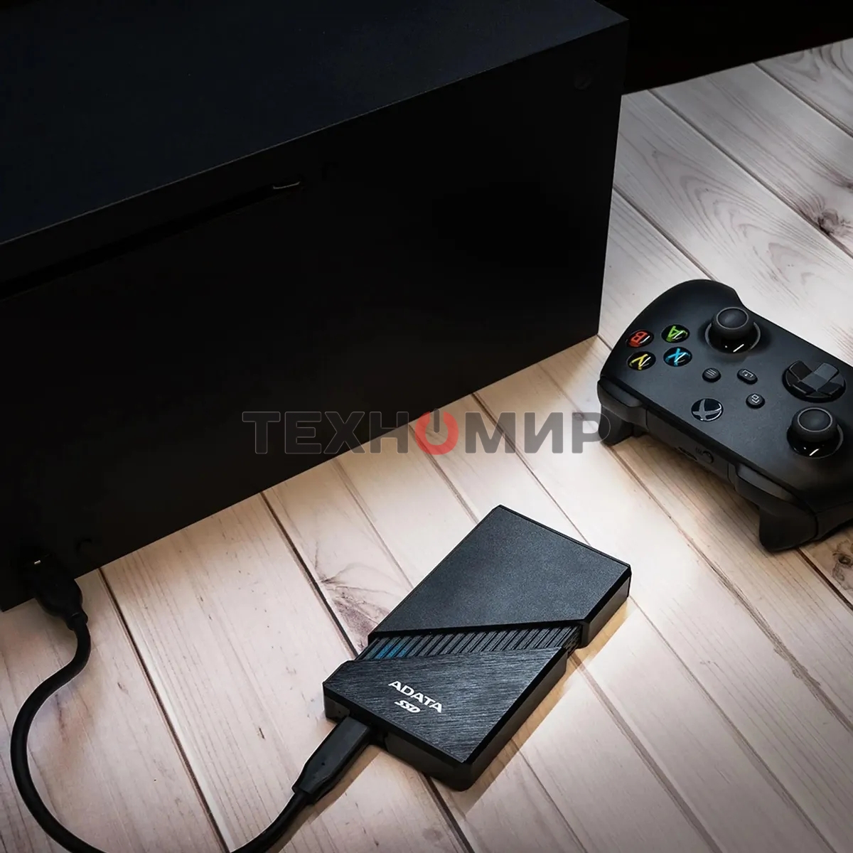 Внешний SSD ADATA SE920, 2Tb, USB 4 Type-C, R/W 3800/3700, черный