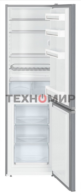 Холодильник Liebherr CUELE 3331-26 001 серебристый двухкамерный 212/84л морозилка снизу