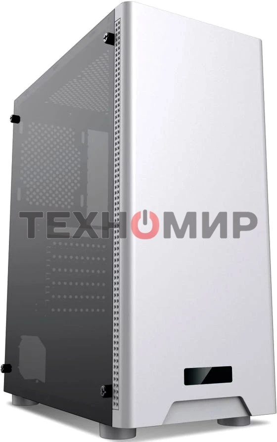Компьютерный корпус Aerocool/Formula CL-3301W TG белый без БП ATX 1x120мм 2xUSB 2.0 1xUSB 3.0 audio bott PSU