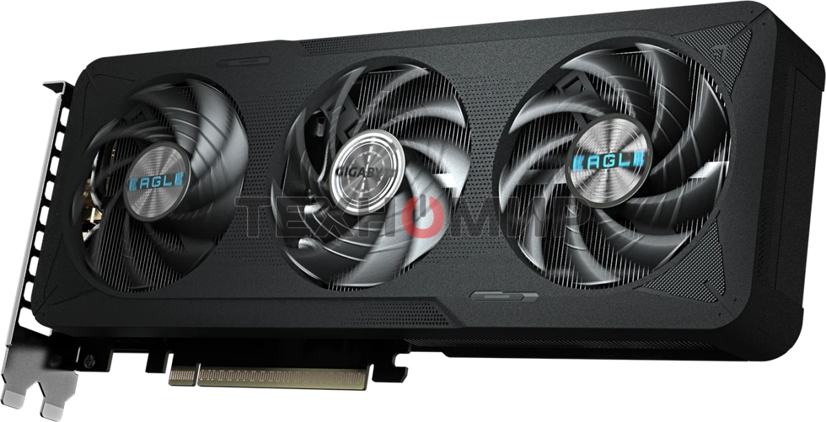 Видеокарта Gigabyte GeForce RTX 5060Ti Eagle Max OC, NVIDIA RTX 5060 Ti, 16G GDDR7, 128 бит, PCI-e 5.0, 1xHDMI, 3xDP, 2617 МГц