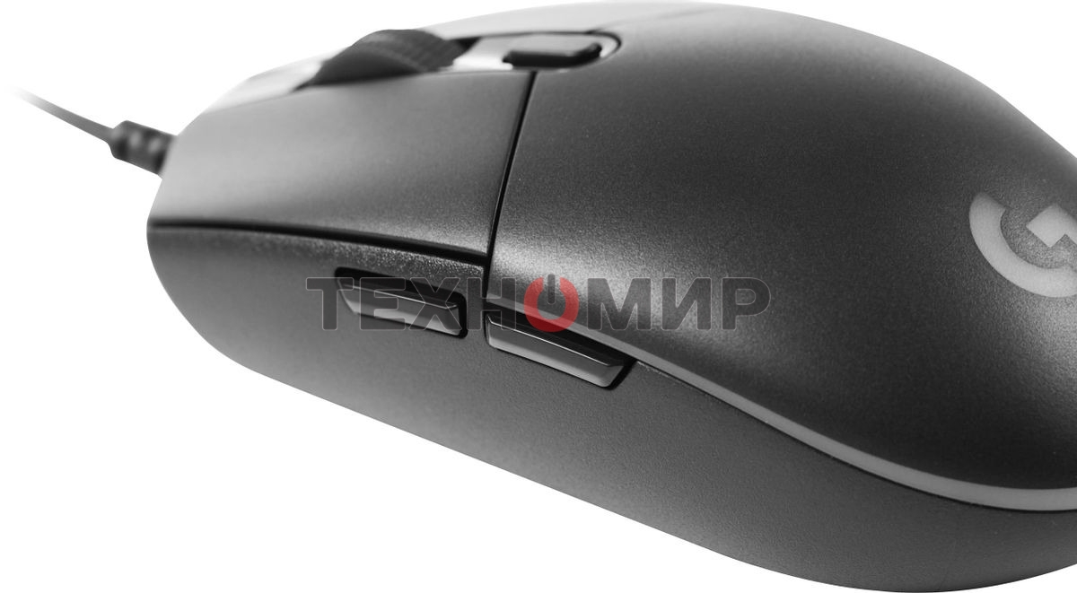Мышь проводная Logitech G102 LIGHTSYNC черный, 8000 dpi, USB, кнопки - 6
