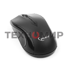 Мышь беспроводная Gembird MUSW-320 черный, 1000 dpi, радиоканал, USB, кнопки - 3