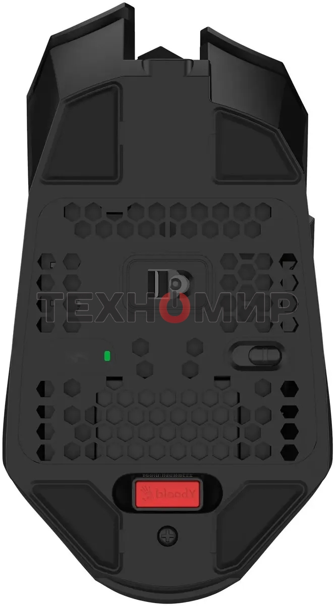 Мышь беспроводная A4Tech Bloody R36 Ultra черный, 12000 dpi, радиоканал, USB, кнопки - 7
