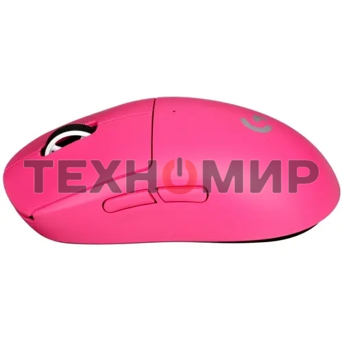 Мышь беспроводная Logitech G PRO X Superlight 2 розовый, 32000 dpi, радиоканал, USB, кнопки - 5