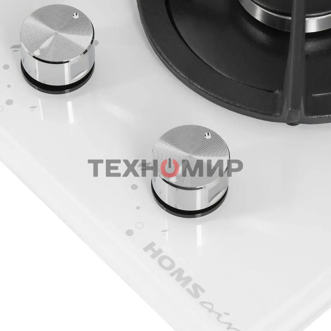 Газовая варочная панель HOMSair HGG321WH независимая, белый