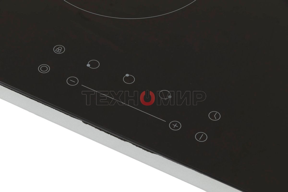 Варочная электрическая панель Maunfeld EVCE.453.D-BK, конфорок: 3 шт., стеклокерамика, независимая, черный