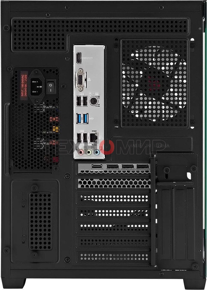 Компьютер Bloody BD-PC RAB84V2 TWR Ryzen 7 7700 (3.8) 32Gb SSD 1Tb RTX 5070 12Gb Win 11H 64 2.5xGbitEth 650W черный (RUS) (2142128)