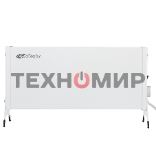 Конвектор СОКОЛ Такса 60-0121, белый, 1000 Вт, 15 м2, механический термостат