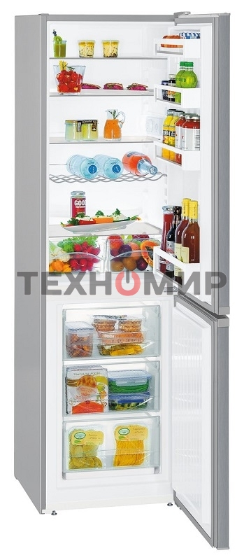 Холодильник Liebherr CUELE 3331-26 001 серебристый двухкамерный 212/84л морозилка снизу