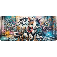 Коврик для мыши Cactus Game Over 900x400x4мм (CS-MP-COR01XXL)