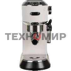 Кофеварка эспрессо DeLonghi EC685.W белый, исп. кофе - молотый/чалды, 1.1 л, 1350 Вт, 15 бар
