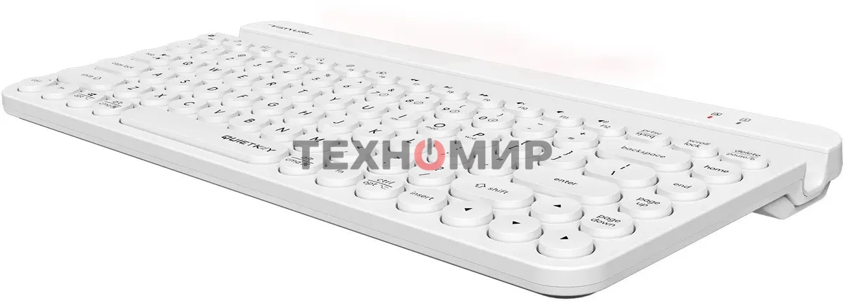 Клавиатура беспроводная A4Tech Fstyler FBK30 белый USB