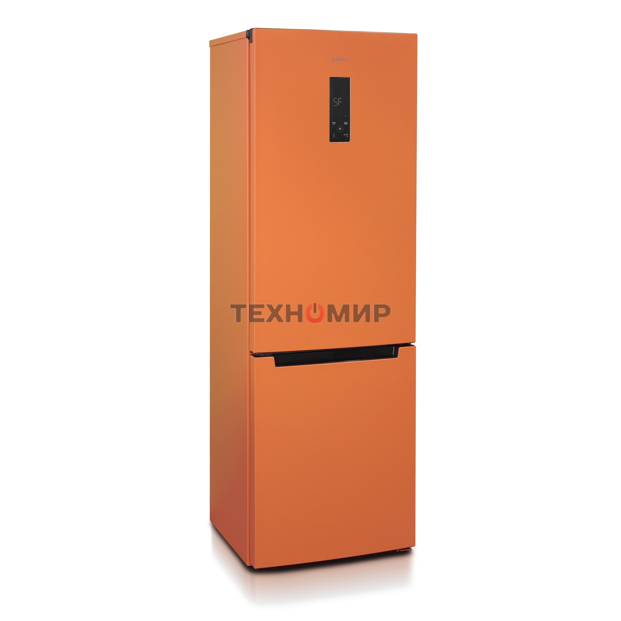 Холодильник Бирюса Б-T960NF оранжевый двухкамерный 240/100 л морозилка снизу, No Frost