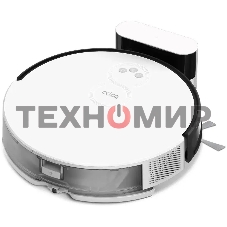 Робот-пылесос TP-Link Tapo RV10 белый/черный, 25 Вт, 2600 мАч Li-Ion, уборка влажная/сухая, пылесборник контейнер 0.4 л