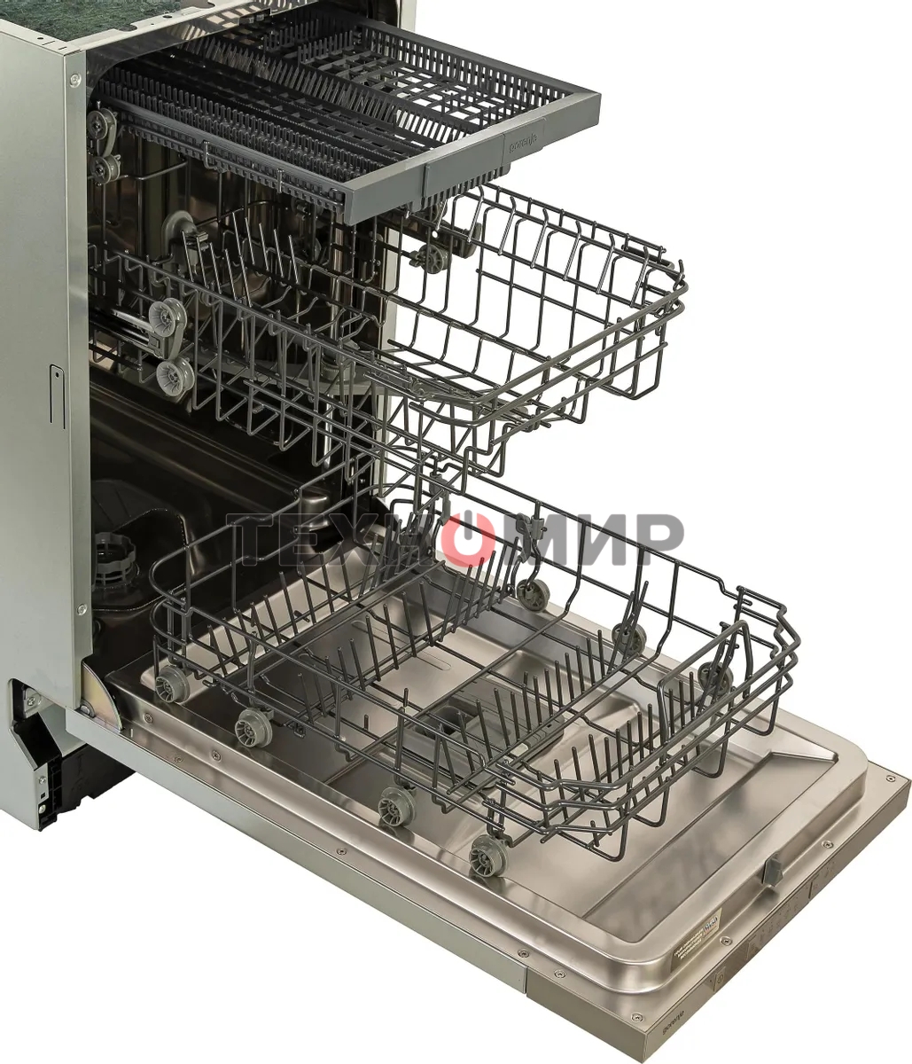 Встраиваемая посудомоечная машина Gorenje GV520E10S, черный, 44.8 см, 11 компл., 47 дБ, класс A++