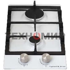 Газовая варочная панель Zigmund & Shtain G 14.3 W независимая, белый
