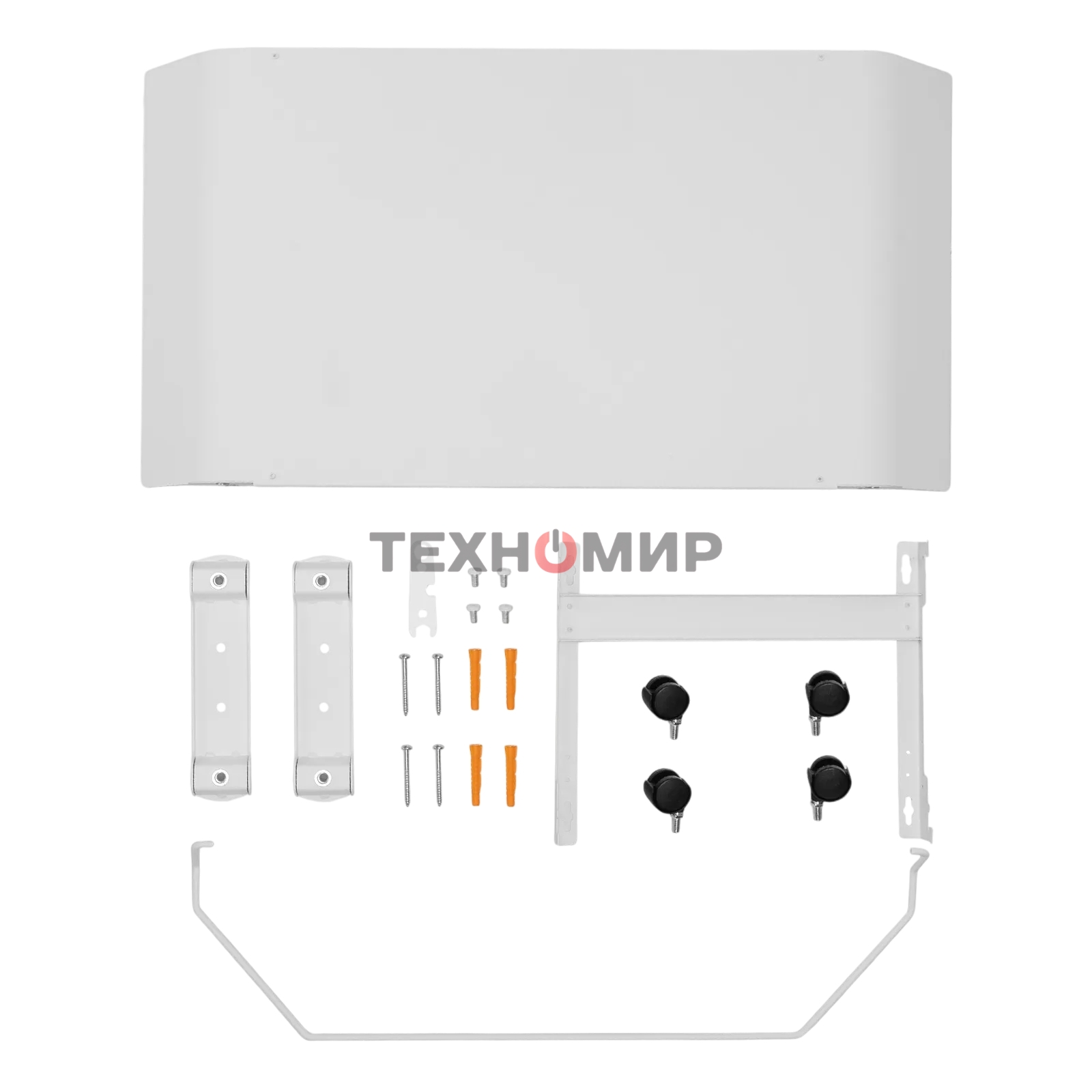 Конвектор электрический Denzel XCE-2000 белый, 2000 Вт, 25 м2, термостат