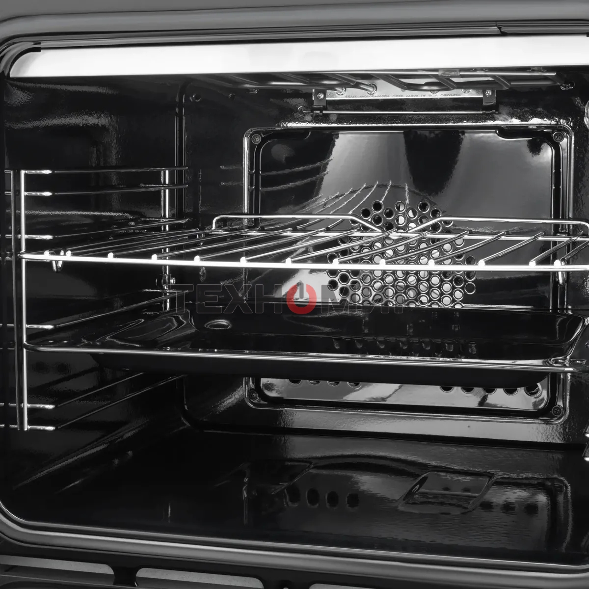 Духовой шкаф электрический Hyundai 6006.03 BG черное стекло