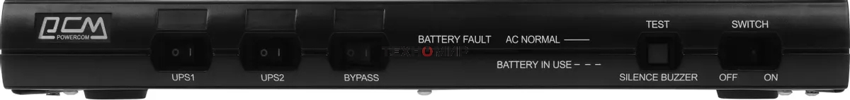 Источник бесперебойного питания Powercom KIN-1000AP RM (1U) USB