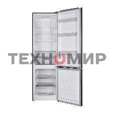 Холодильник Willmark RFN-472NFX серый металлик двухкамерный 243/76 л морозилка снизу No Frost