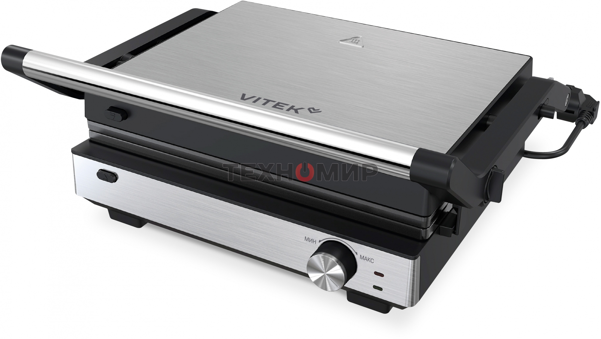Гриль электрический Vitek VT-PG2515 2000Вт черный