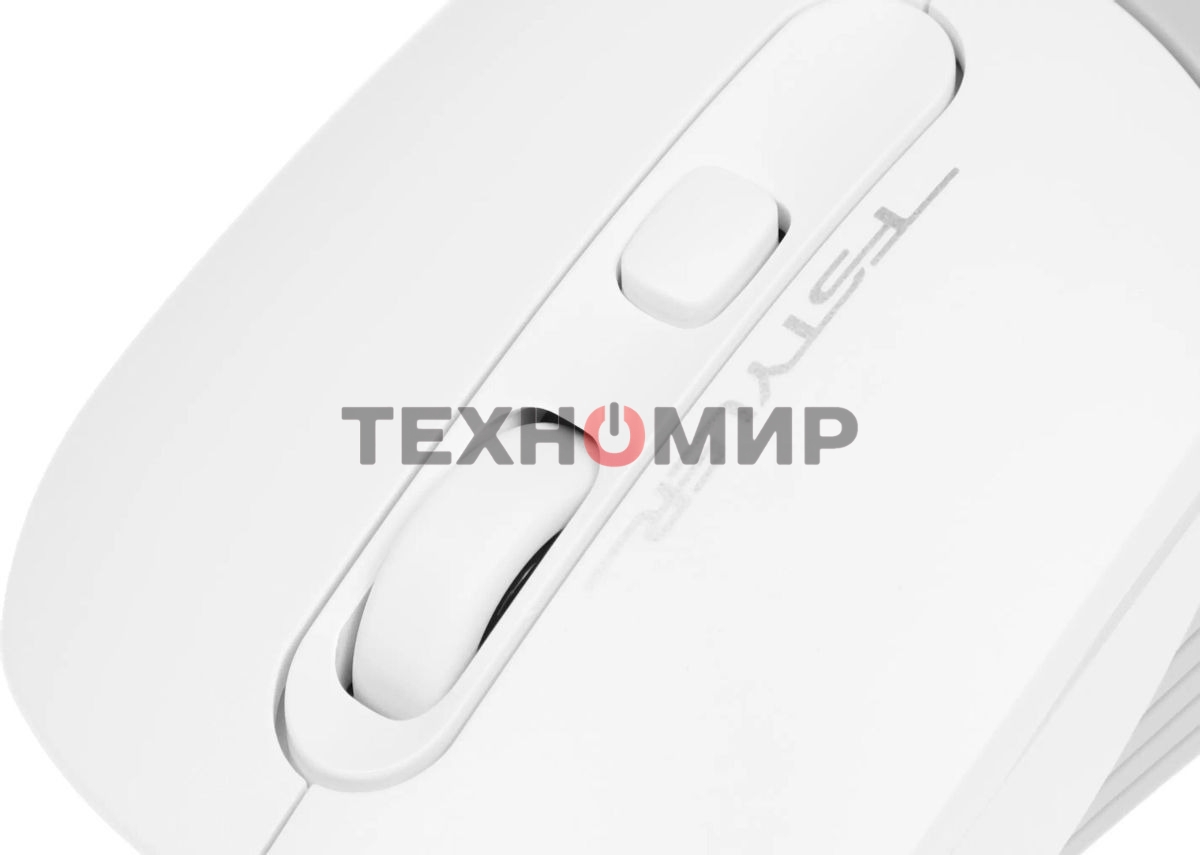 Мышь беспроводная A4Tech Fstyler FG10S белый/серый, 2000 dpi, радиоканал, USB, кнопки - 4