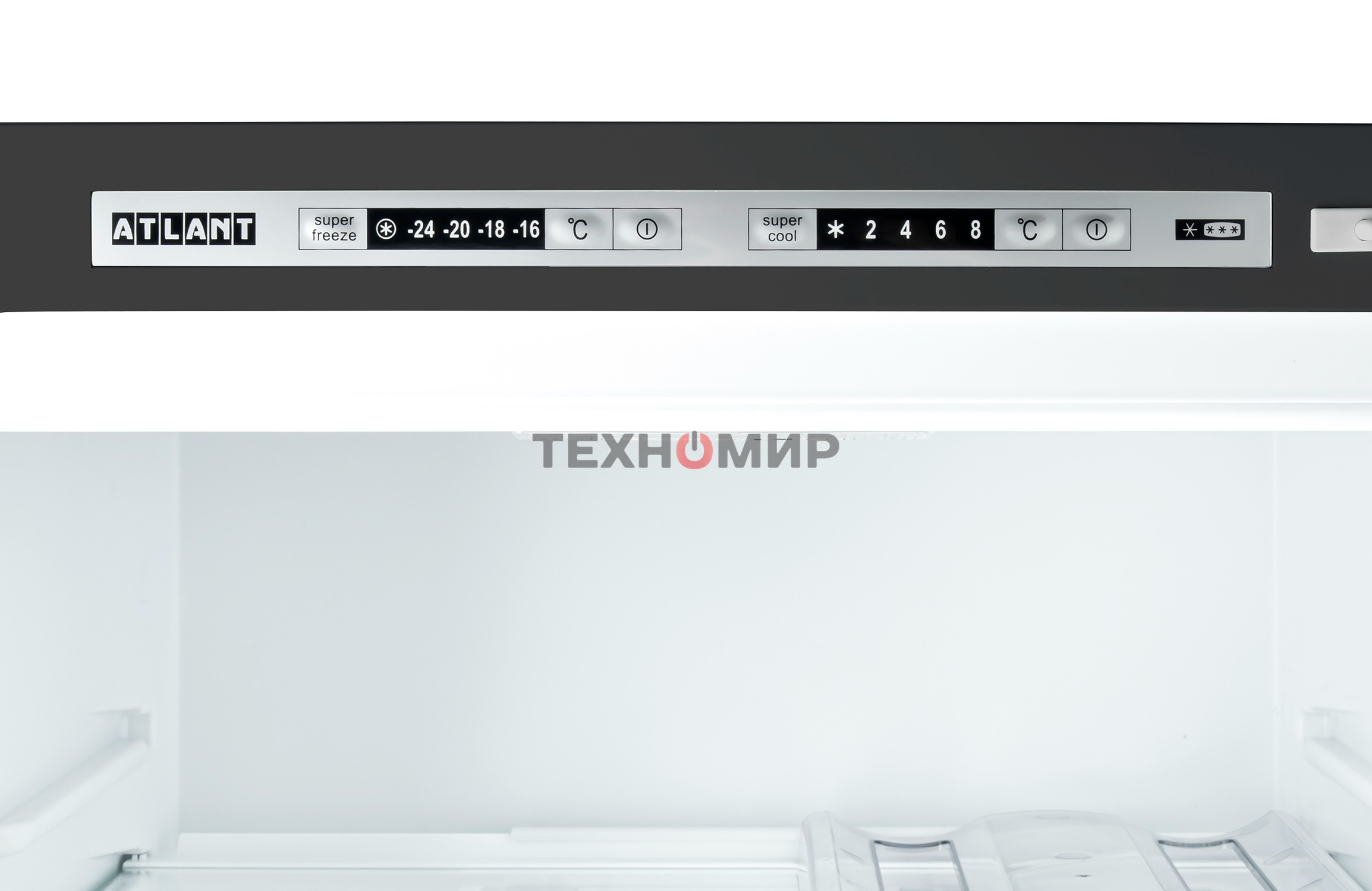 Холодильник Atlant XM 6624-159 черный двухкамерный 228/119л морозилка снизу