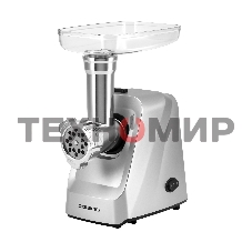 Мясорубка электрическая Polaris PMG 1854 RUS графит, 1800 Вт, 2.0 кг/мин, реверс, защита от перегрузки, насадки - 7
