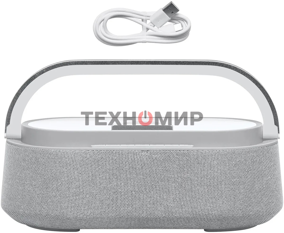 Портативная колонка BBK BTA2010 серый 10W 1.0 BT 10м 1800mAh