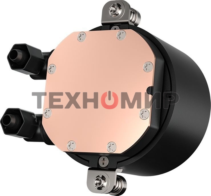 Система жидкостного охлаждения PcCooler DA240 BK ARGb Soc-AM5/AM4/1200/1700/1851 черный 4-pin Al+Cu 270W Ret (DA240-BKAWXX-GL)