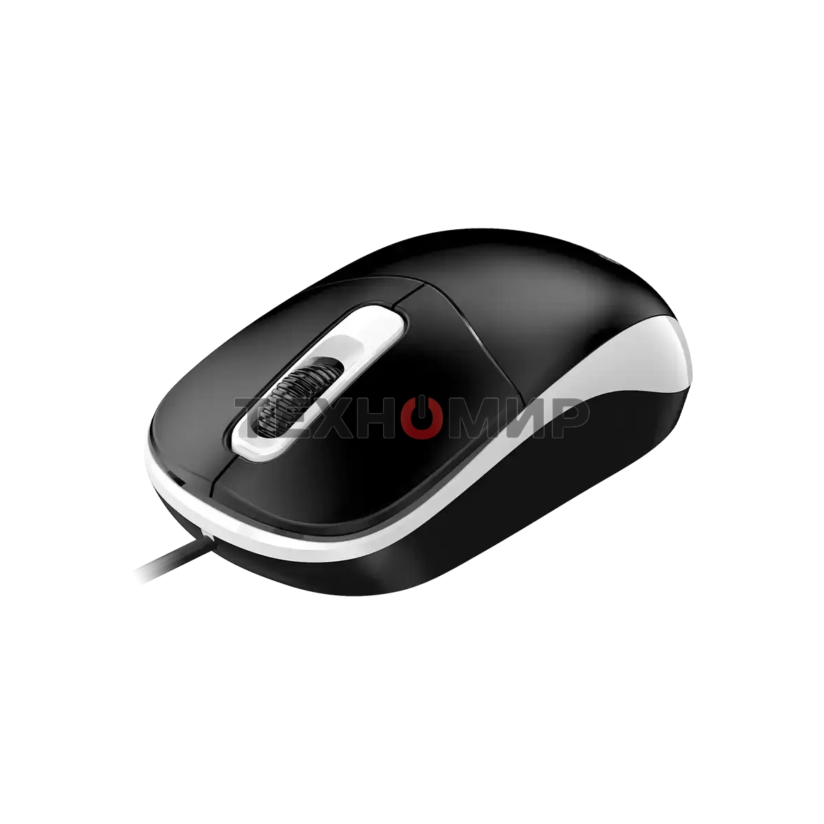 Мышь проводная Genius DX-111 черно-серый, 1200 dpi, USB, кнопки - 3