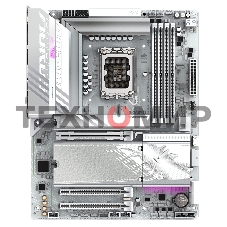 Материнская плата Gigabyte B860 AORUS ELITE WIFI7 ICE, LGA 1851, Intel B860, 4xDDR5, 4xSATA, 3xM.2, 1xPCIe 5.0 x16, 2xPCIe 4.0 x1, 1xHDMI, 2xDP, 1x 2.5Gb LAN, 6xUSB-A 3.2, 1xUSB-C 3.2, 4xUSB-A 2.0, 2x3.5 мм, 7.1, ATX