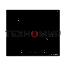 Варочная поверхность Kuppersberg/Варочная поверхность Kuppersberg, индукция, High-Tech, 9 уровней мощности, inverter, таймер, пауза, Booster, автоматическое отключение, Flexi-zone, слайдерное управление, поддержание тепла, черный