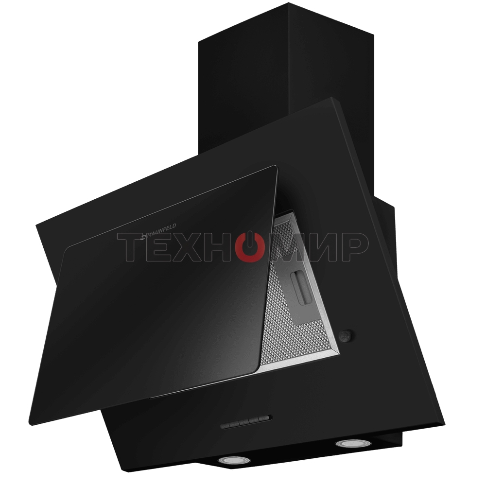 Вытяжка наклонная Maunfeld Tower A 50 черный, 50 см, 700 куб. м/ч, 66 дБ