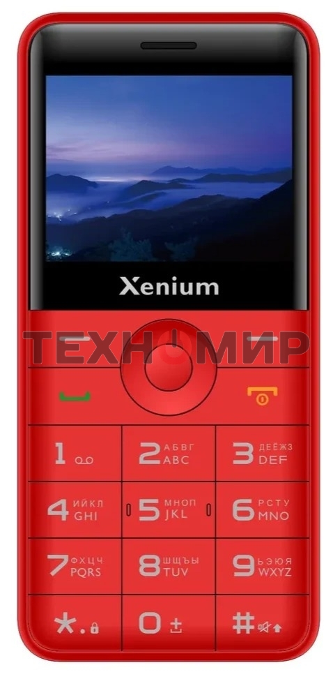 Мобильный телефон Xenium X700 красный
