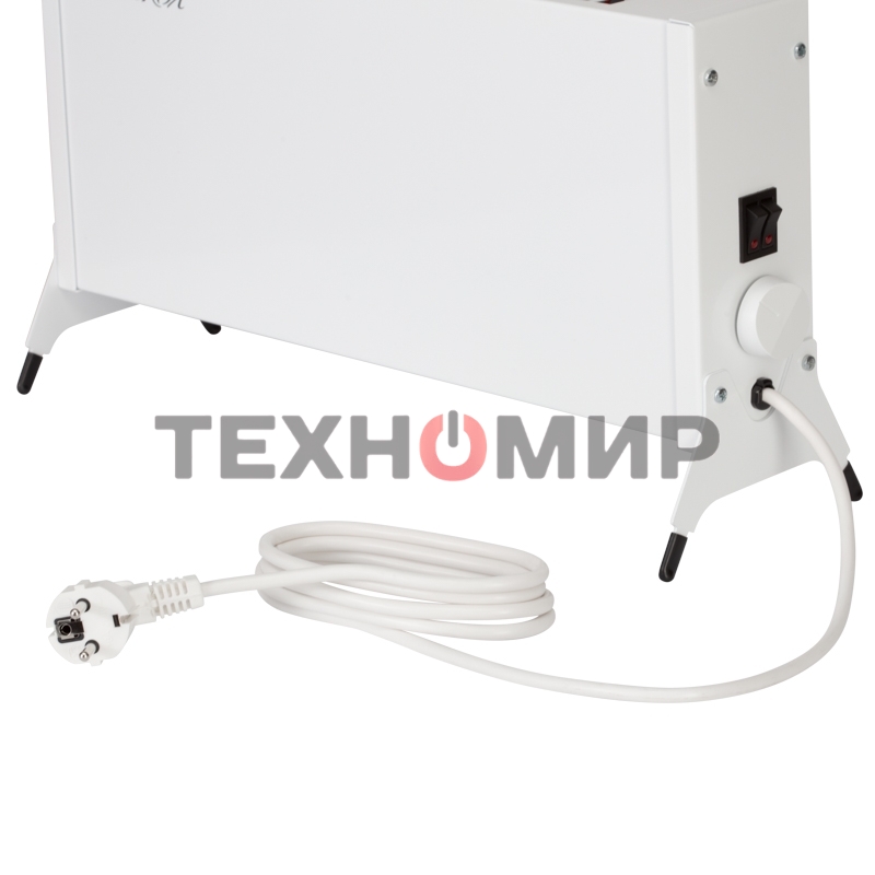 Конвектор СОКОЛ Такса 60-0121, белый, 1000 Вт, 15 м2, механический термостат