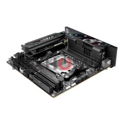Материнская плата ASUS ROG STRIX B850-I GAMING WIFI, AM5, AMD B850, 2xDDR5, 2xM.2, 2xSATA, PCIe 4.0 x16, 1xHDMI, 1xUSB Type-C, 1x2.5Gb LAN, Wi-Fi 7, Bluetooth 5.4, 5xUSB-A 10Gbps, 1xUSB-C 20Gbps, 2xUSB-A 2.0, 3x3.5 мм, S/PDIF, 7.1, Mini-ITX
