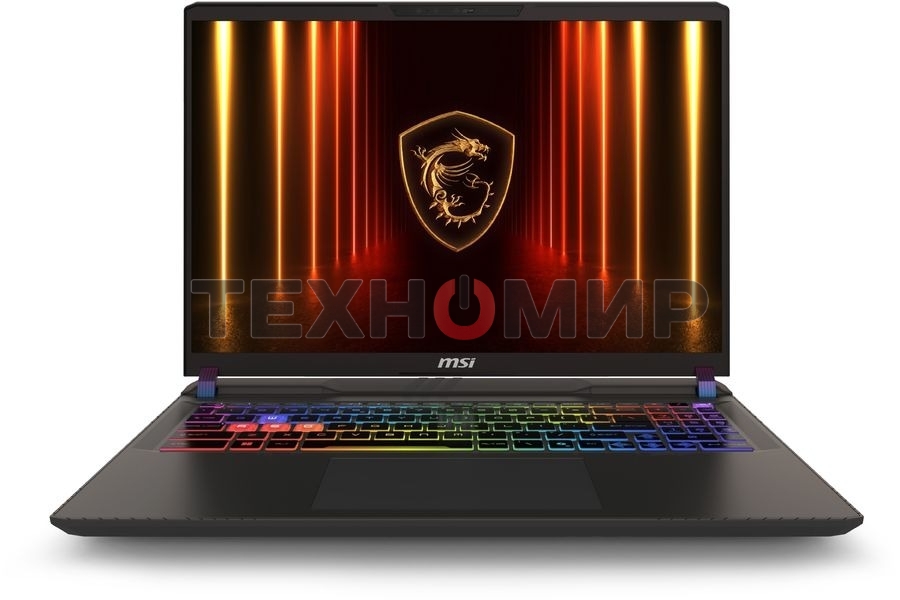 Ноутбук MSI Vector 16 HX AI A2XWIG-487XRU серый Intel Core Ultra 9 275HX/32Gb/SSD 1Tb/RTX 5080 16Gb/16