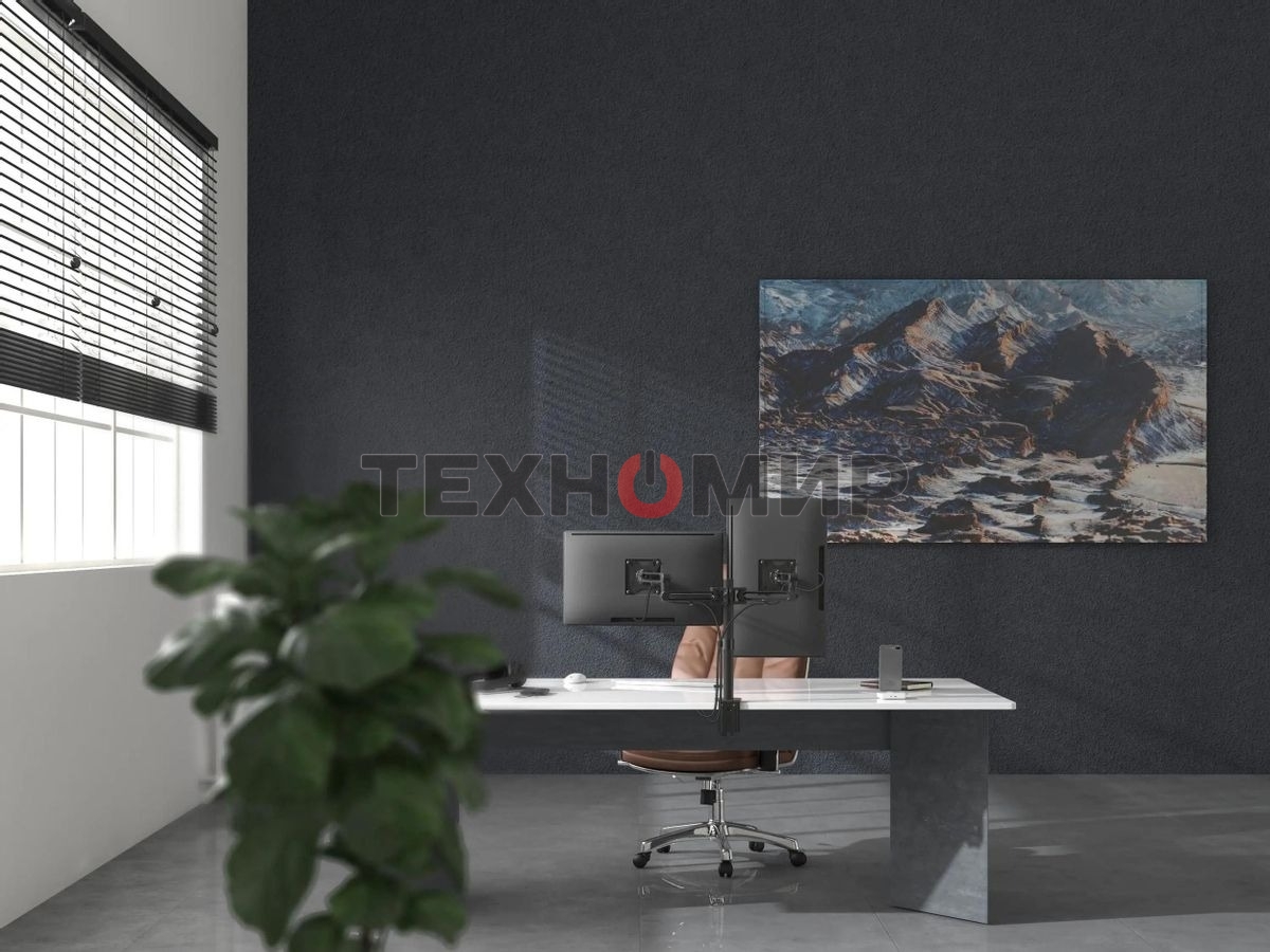 Кронштейн для мониторов Ultramounts UM737 черный 17